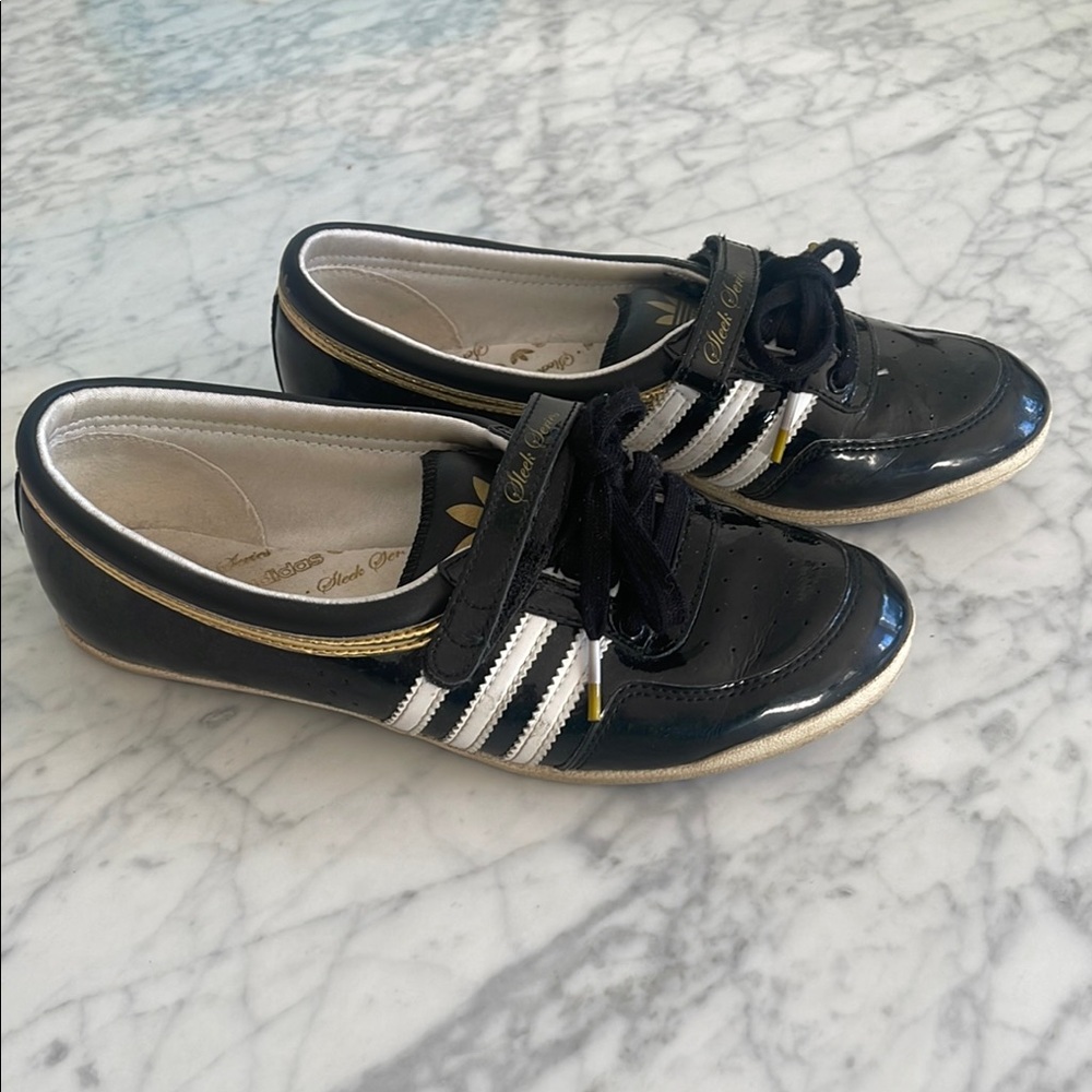 Adidas Black and White Sneakers